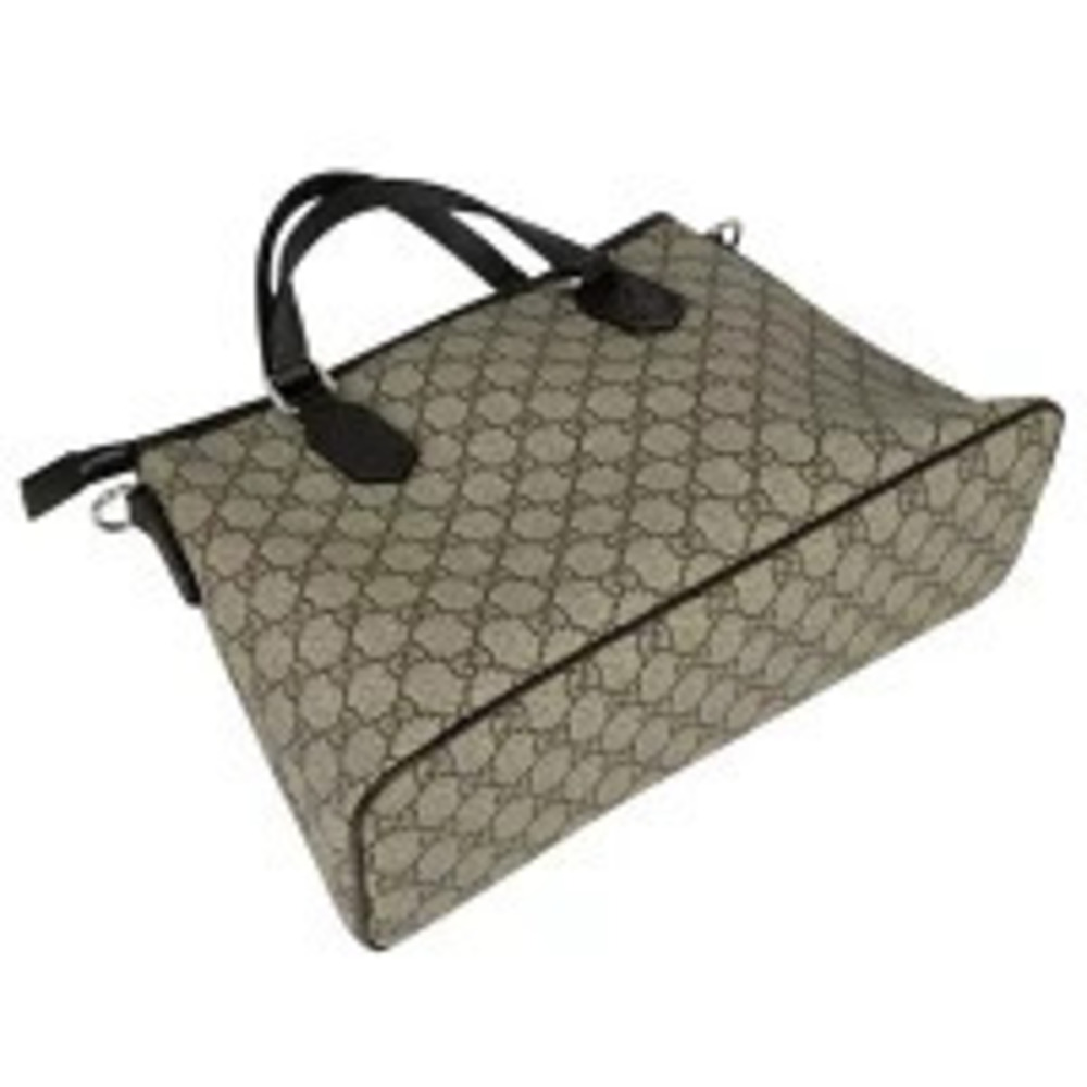Gucci Bag 2way Shoulder brown GG canvas beige